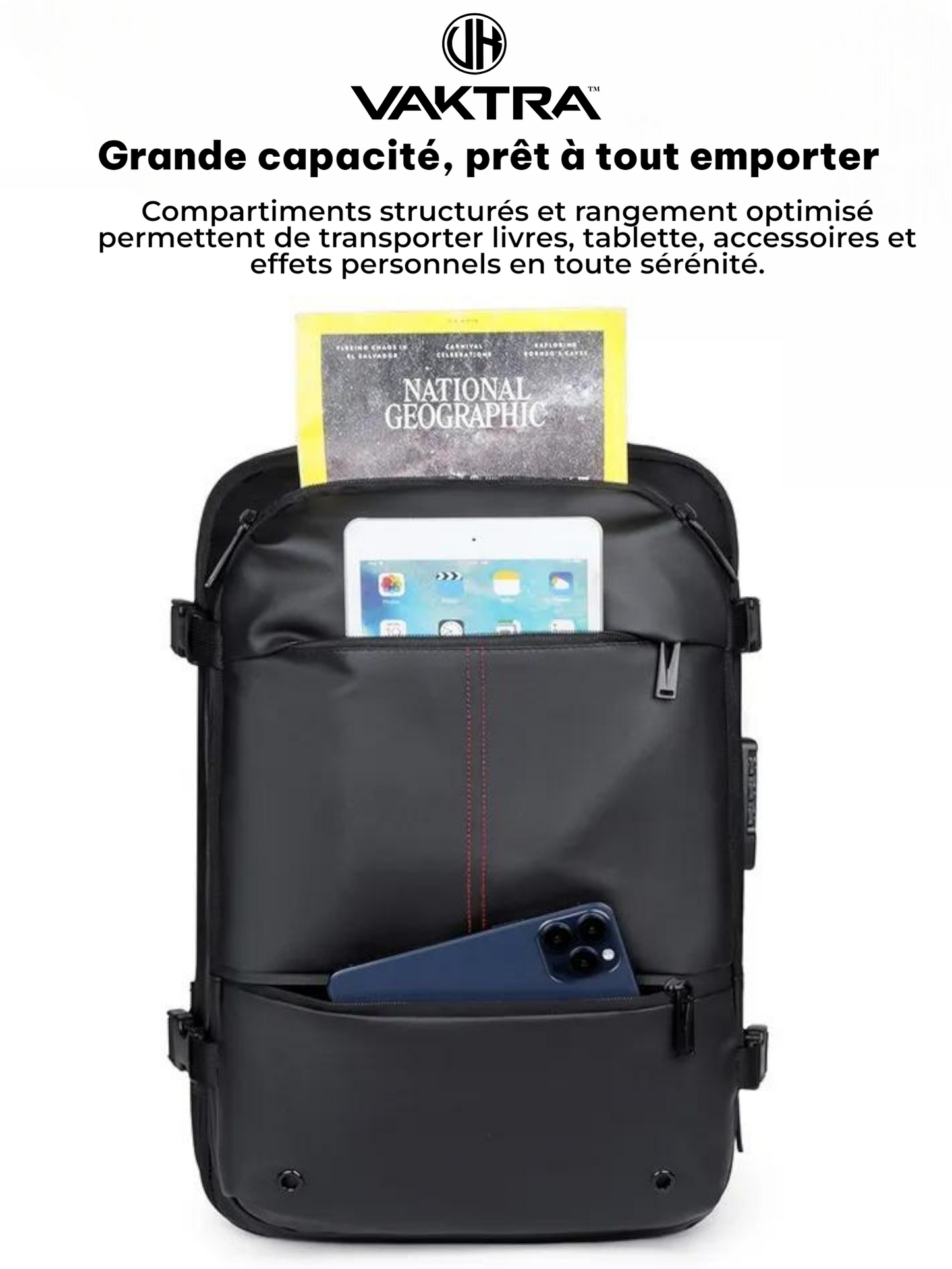 VaKtra™, Le sac cabine 50L qui remplace votre valise